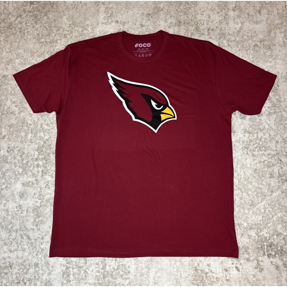 Arizona Cardinals‎ FOCO NFL Men's 2XL, Shirt NWOT